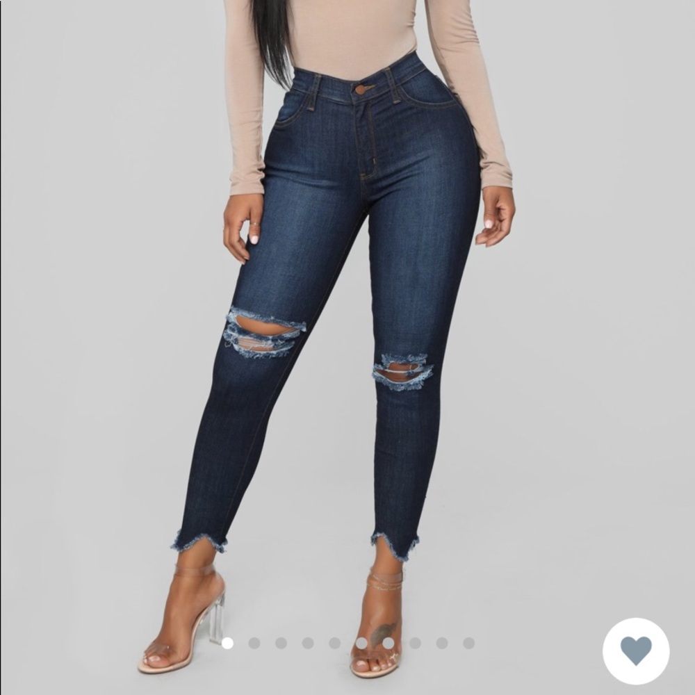 Well played dark denim jeans